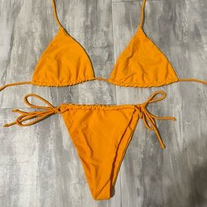 Orange Bikini Set